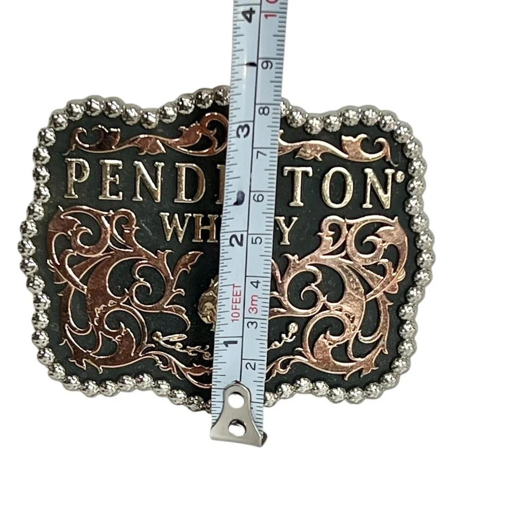 Montana Silversmiths Pendleton Whiskey Western Belt Buckle